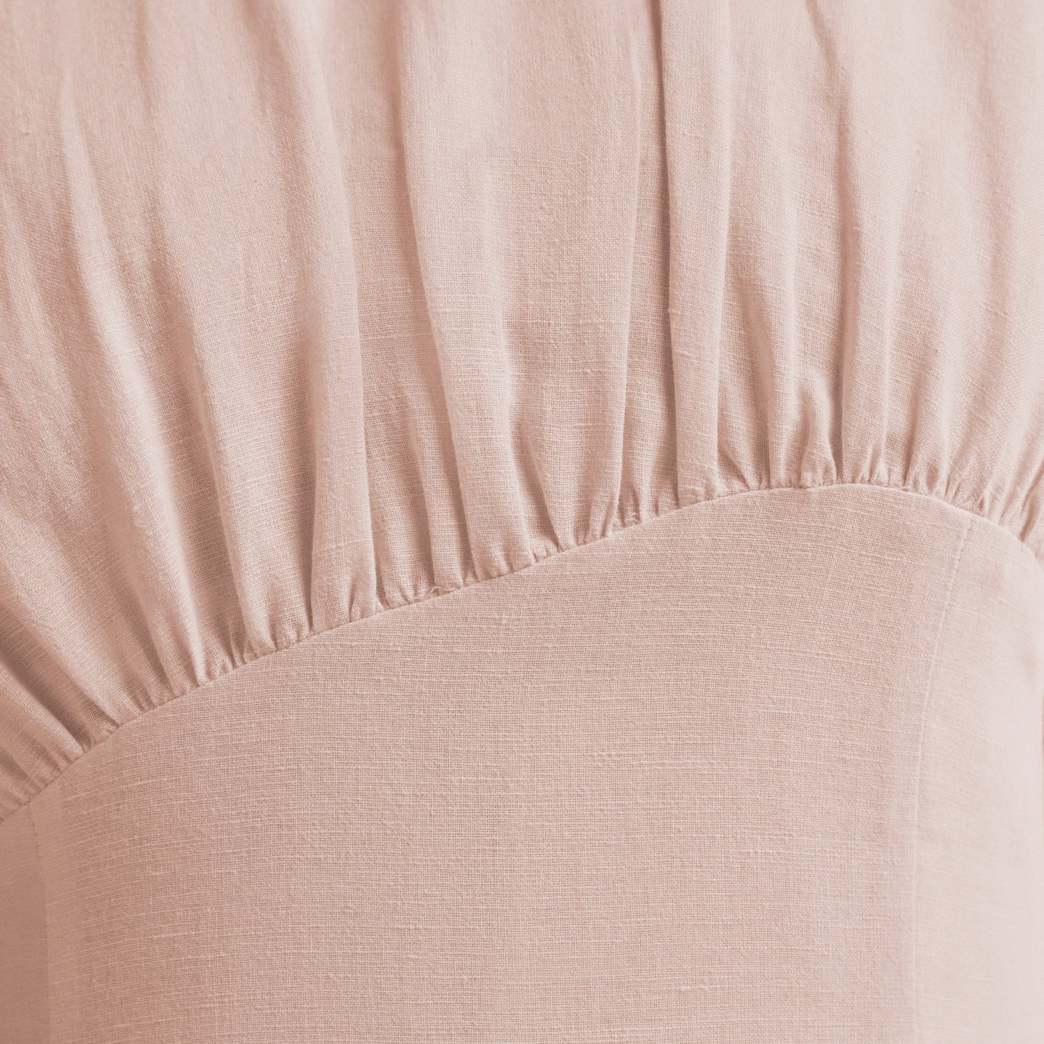 Gathered Waist A-Line Maxi Dress - Image 7